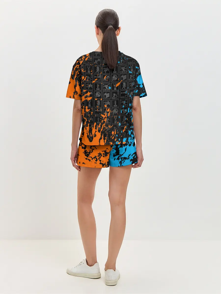 Женская пижама с шортами / PORTAL 2