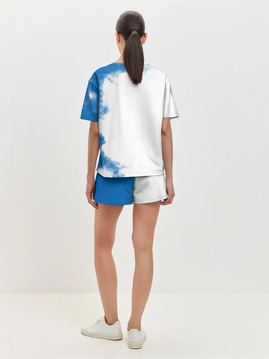 Женская пижама с шортами / Coronavirus 2019 - nCoV