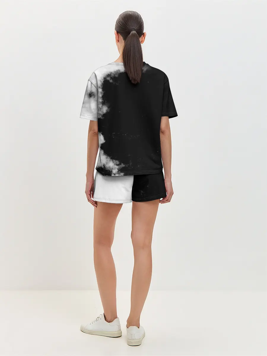 Женская пижама с шортами / Coronavirus 2019 - nCoV