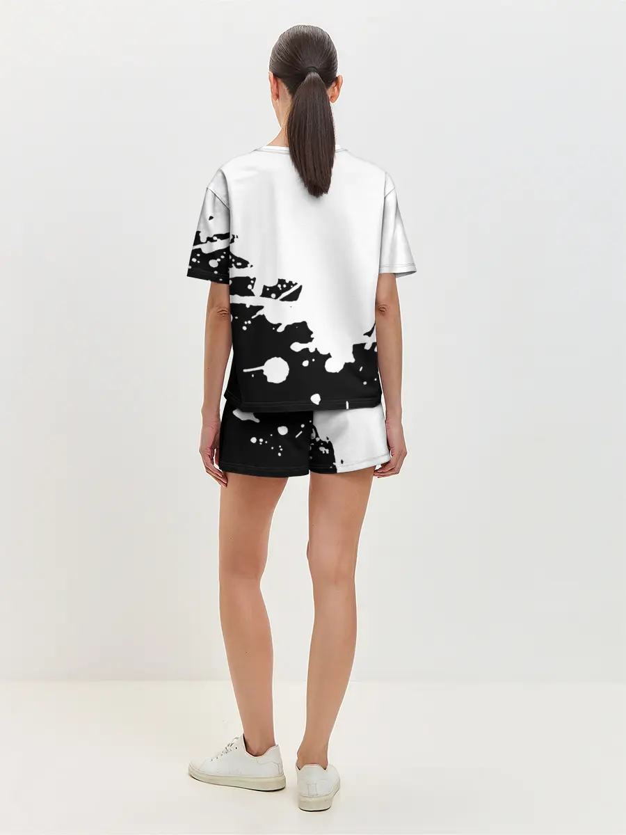 Женская пижама с шортами / Coronavirus 2019 - nCoV