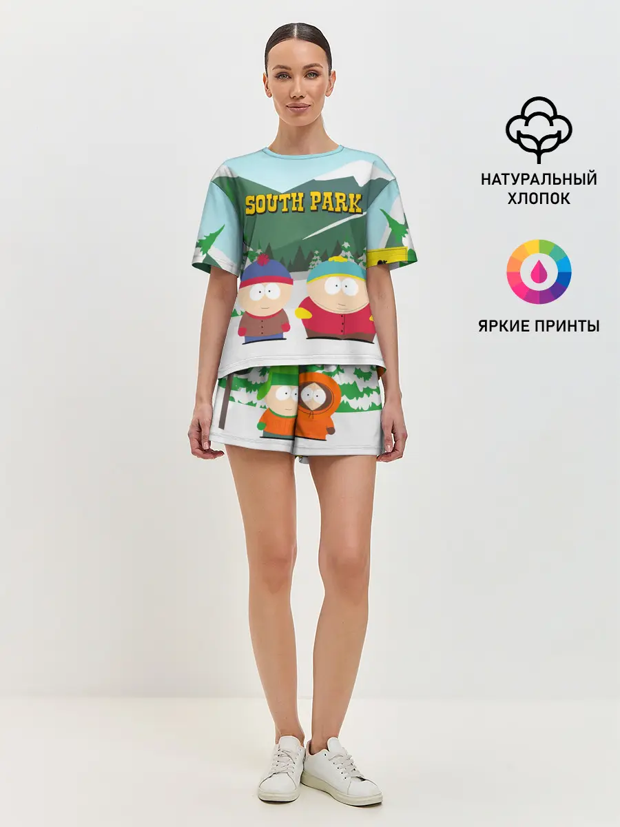 Женская пижама с шортами / ЮЖНЫЙ ПАРК | SOUTH PARK