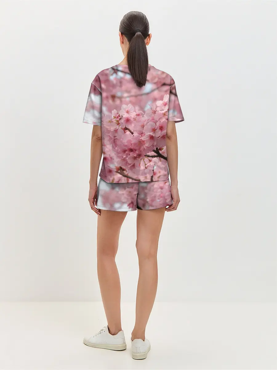 Женская пижама с шортами / САКУРА