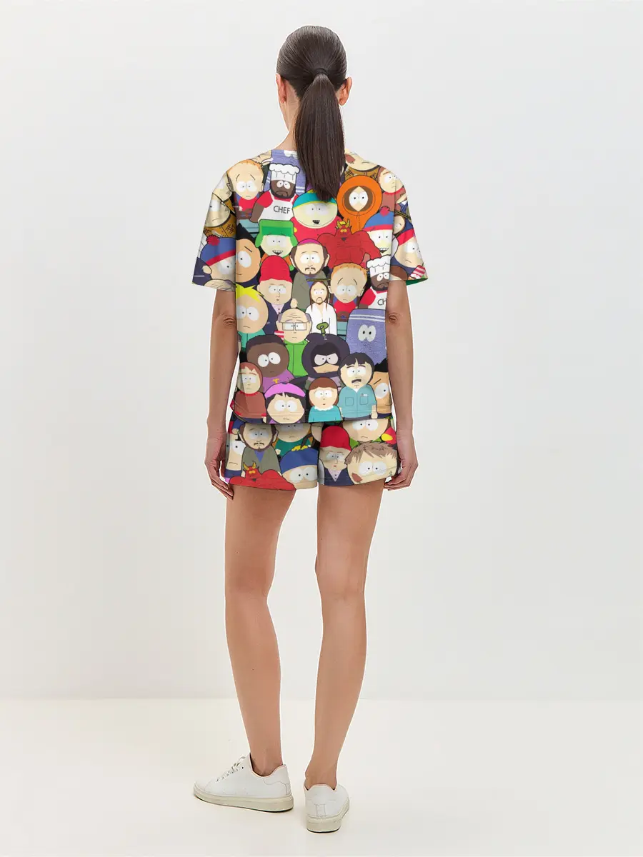 Женская пижама с шортами / South Park персонажи