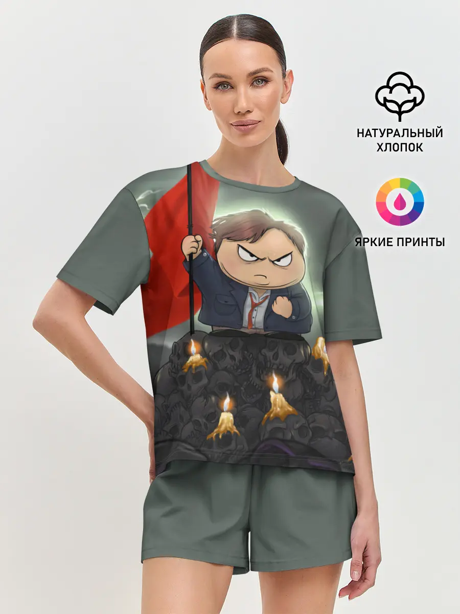 Женская пижама с шортами / Eric Cartman