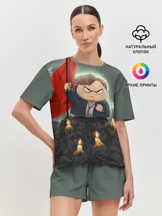 Женская пижама с шортами / Eric Cartman