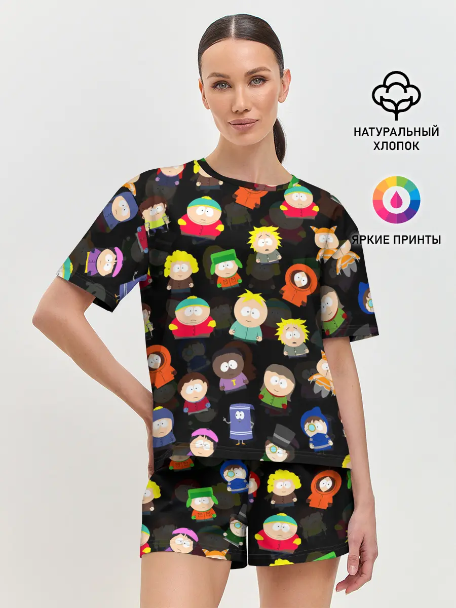 Женская пижама с шортами / ЮЖНЫЙ ПАРК | SOUTH PARK