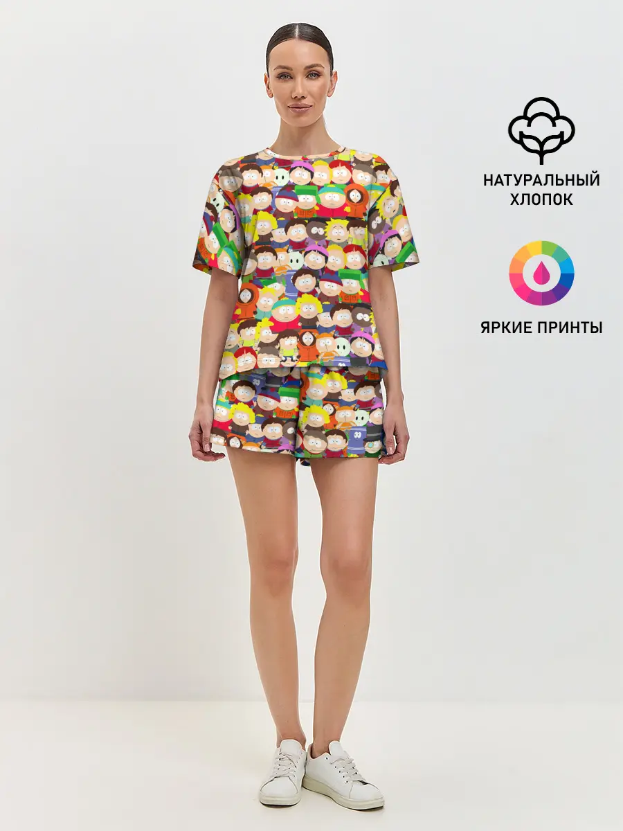 Женская пижама с шортами / ЮЖНЫЙ ПАРК | SOUTH PARK