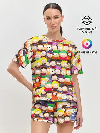 Женская пижама с шортами / ЮЖНЫЙ ПАРК | SOUTH PARK