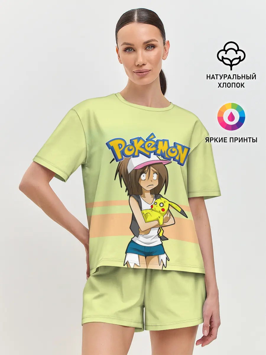 Женская пижама с шортами / POKEMON