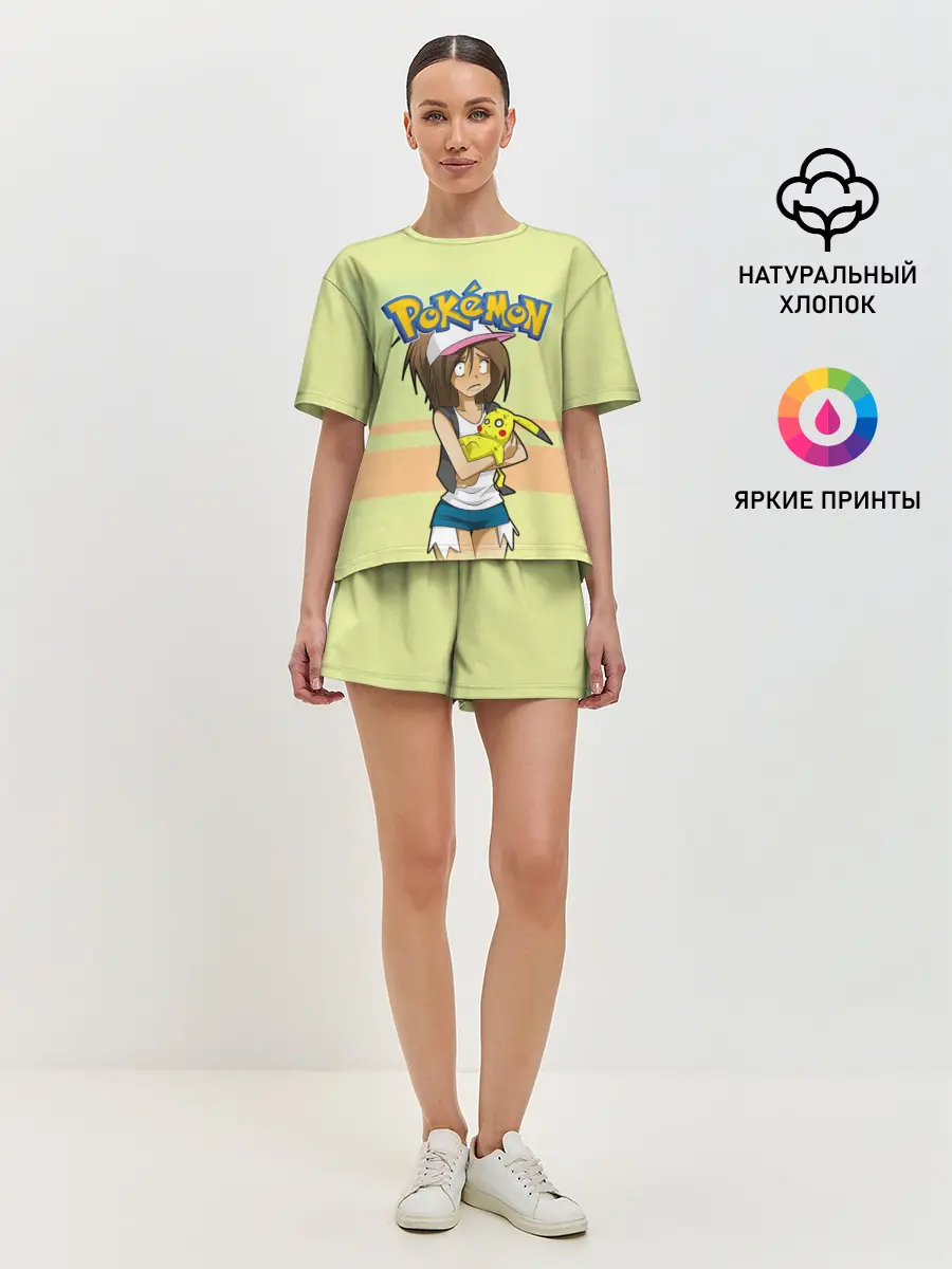 Женская пижама с шортами / POKEMON