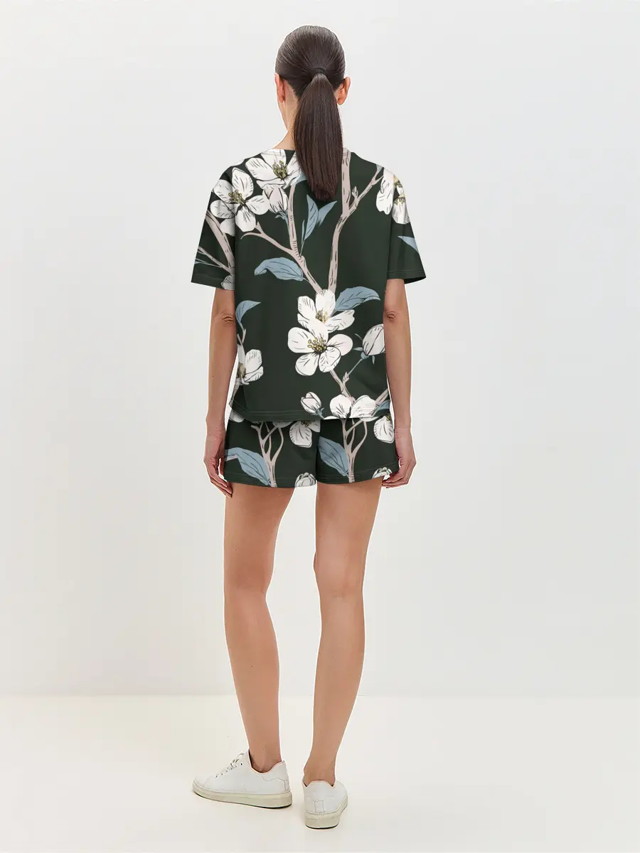 Женская пижама с шортами / САКУРА | SAKURA