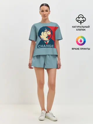 Женская пижама с шортами / Ренди требует перемен