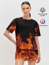 Женская пижама с шортами / ОГОНЬ | FIRE