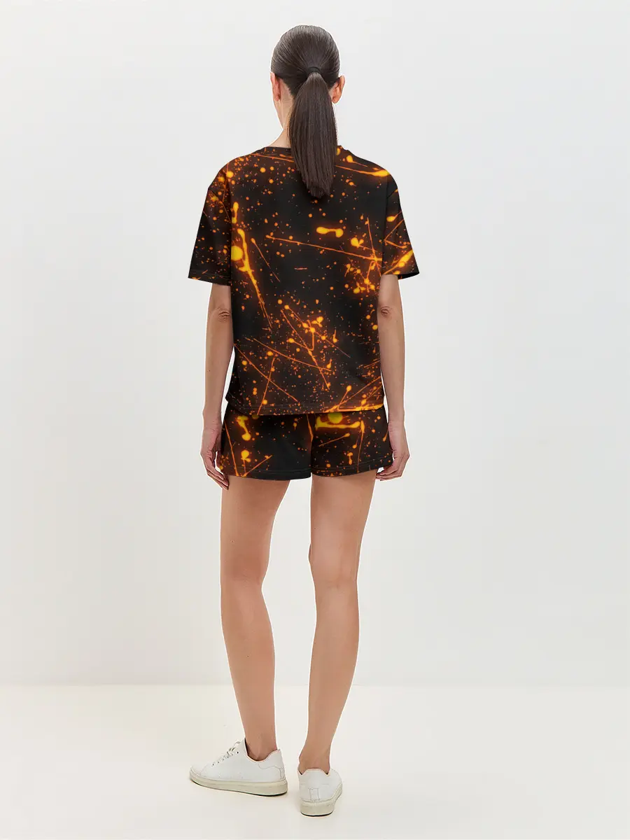 Женская пижама с шортами / FLAME | ПЛАМЯ