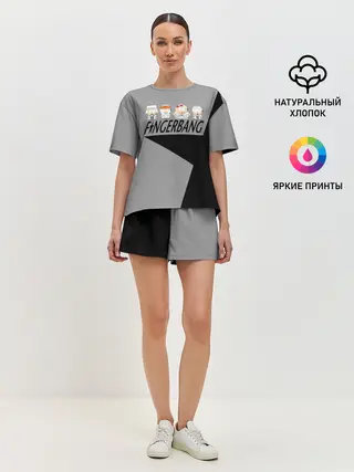 Женская пижама с шортами / FINGERBANG