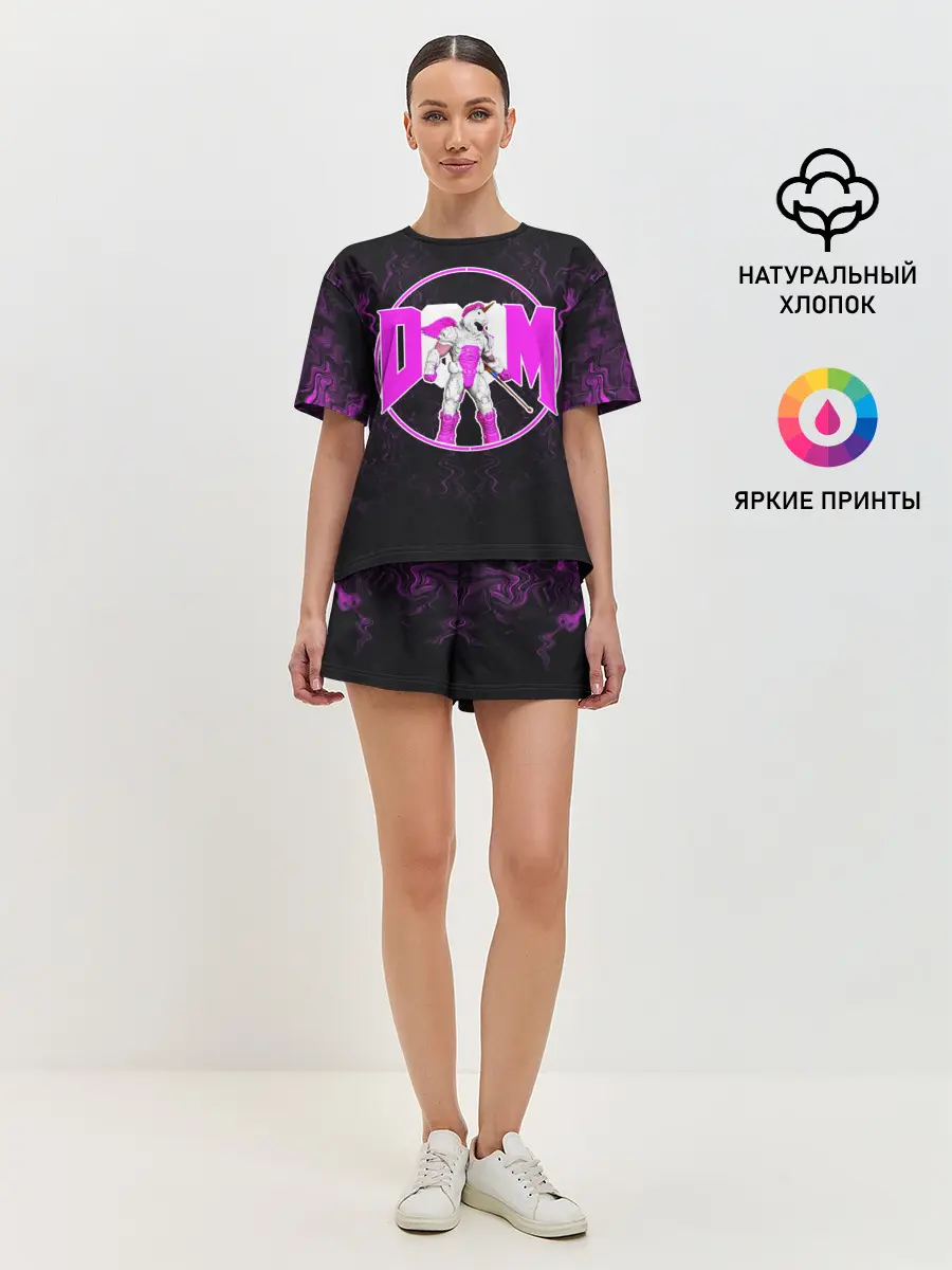 Женская пижама с шортами / DooM Eternal