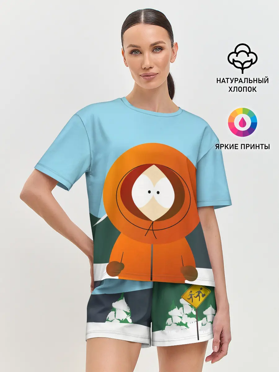 Женская пижама с шортами / KENNY