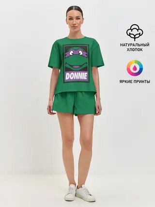 Женская пижама с шортами / Донателло