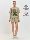 Женская пижама с шортами / ЧЕРЕПАШКИ - НИНДЗЯ