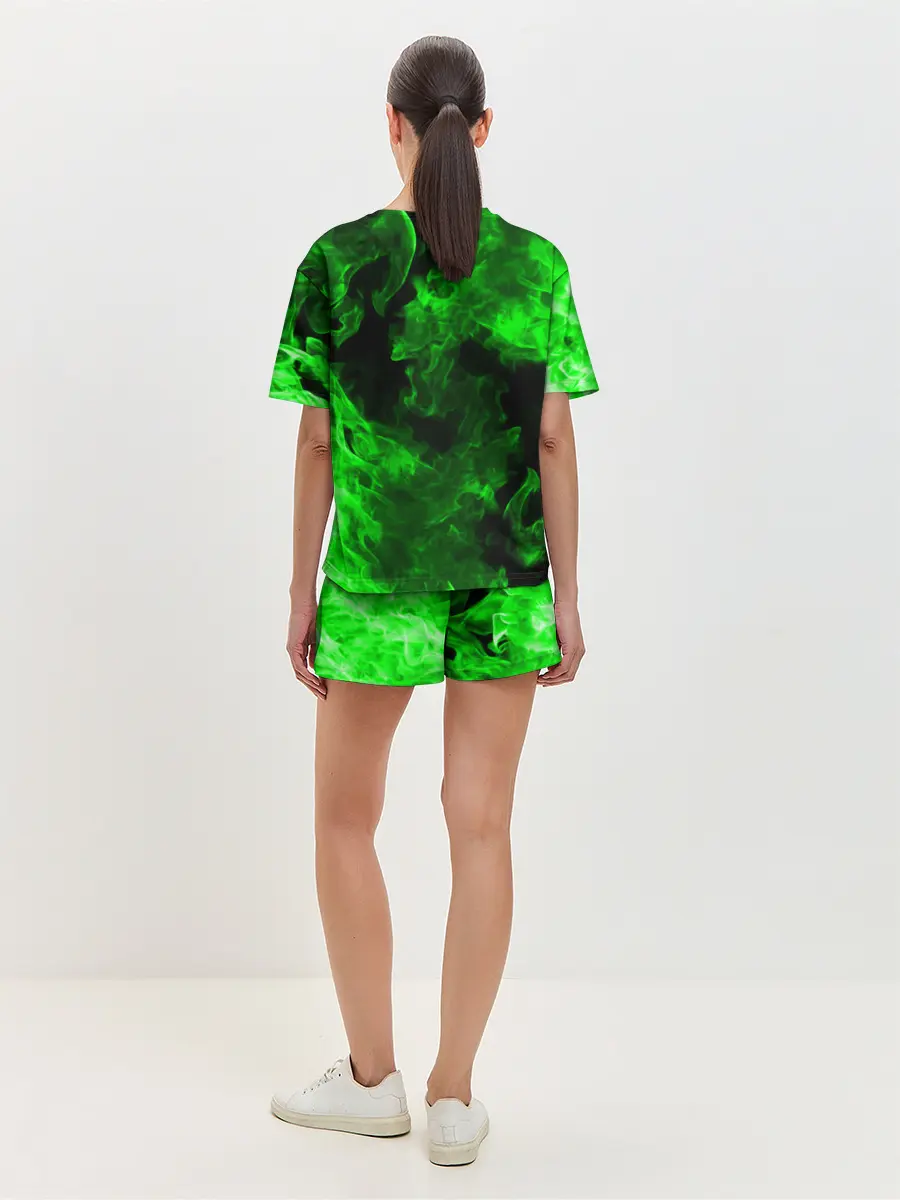 Женская пижама с шортами / ЧЕРЕПАШКИ - НИНДЗЯ