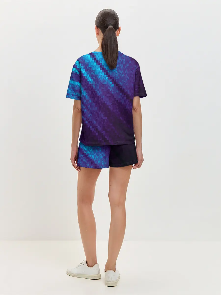 Женская пижама с шортами / Abstract