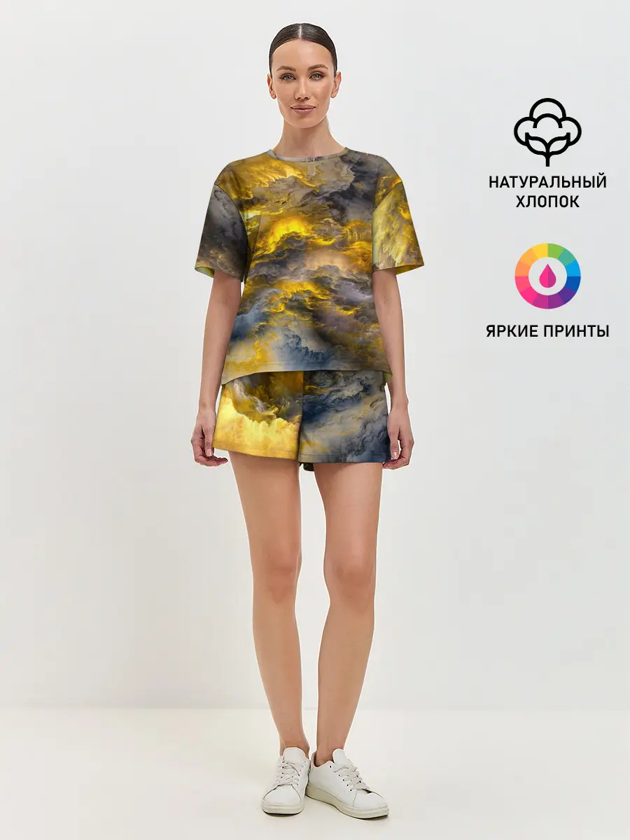 Женская пижама с шортами / Shine