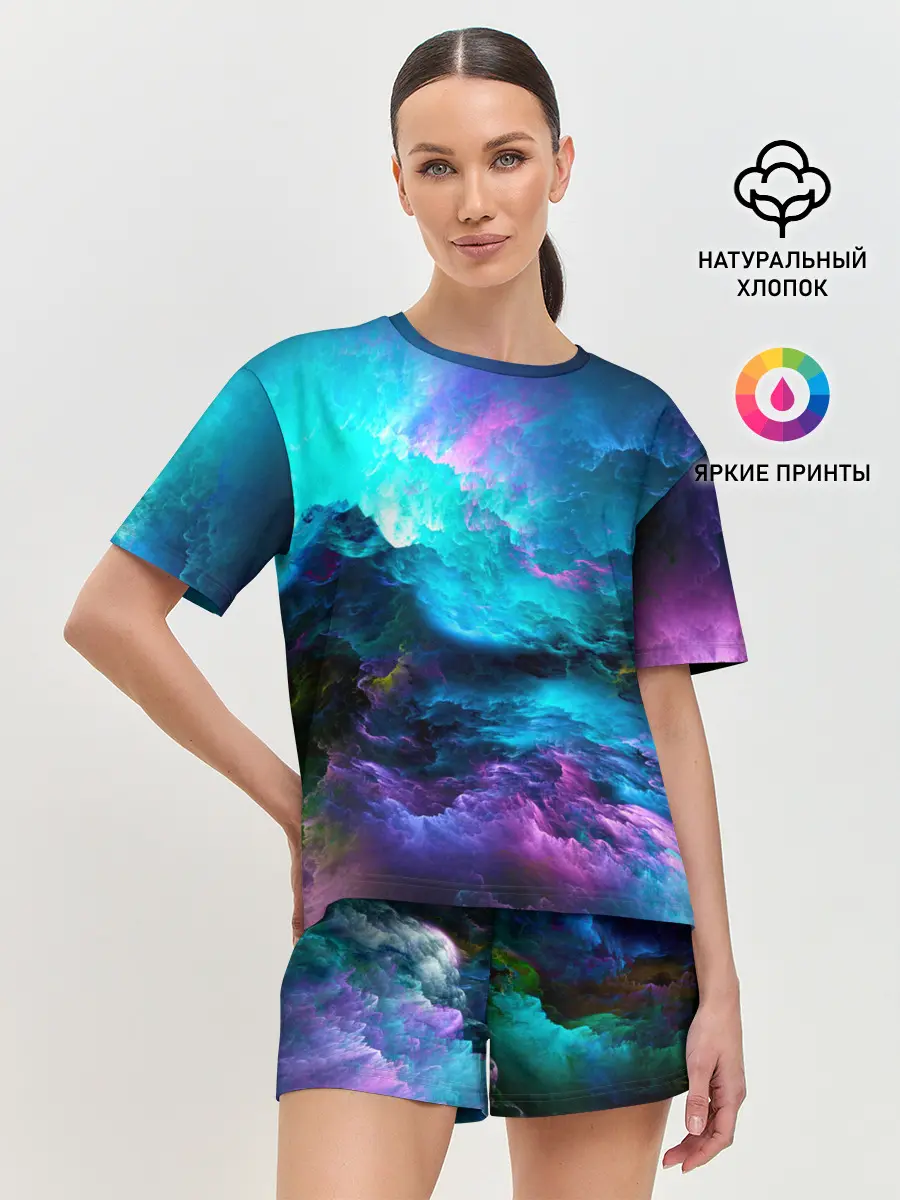 Женская пижама с шортами / Fantasy