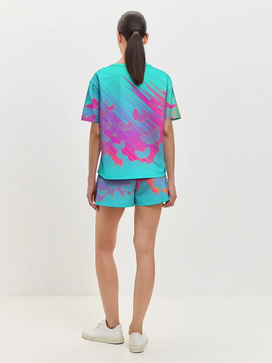 Женская пижама с шортами / BTS