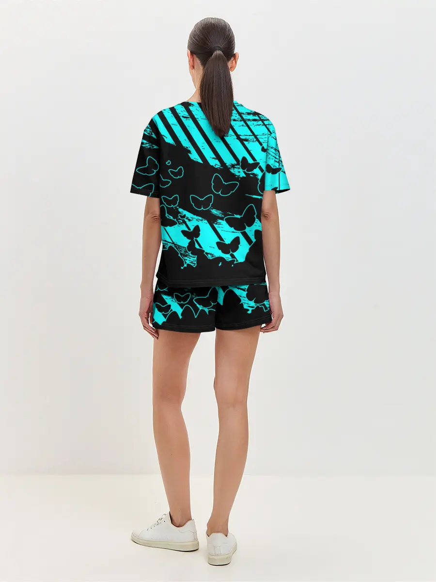Женская пижама с шортами / BTS