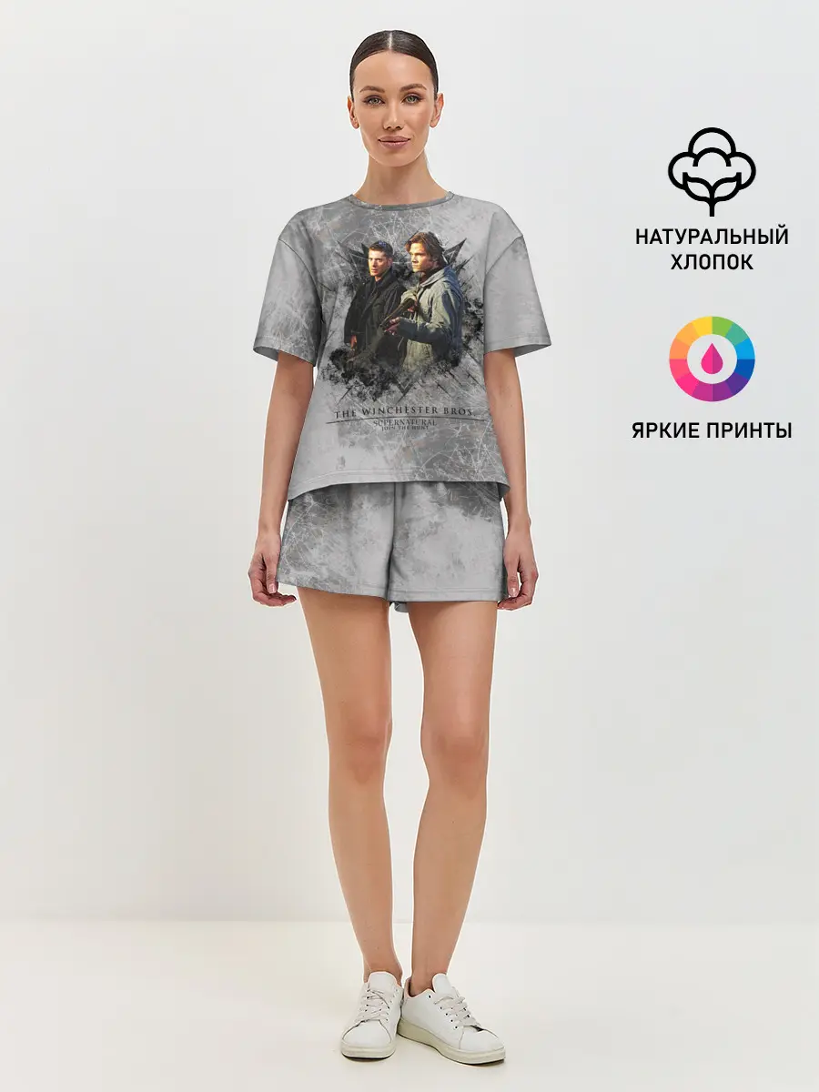 Женская пижама с шортами / Winchester Brothers