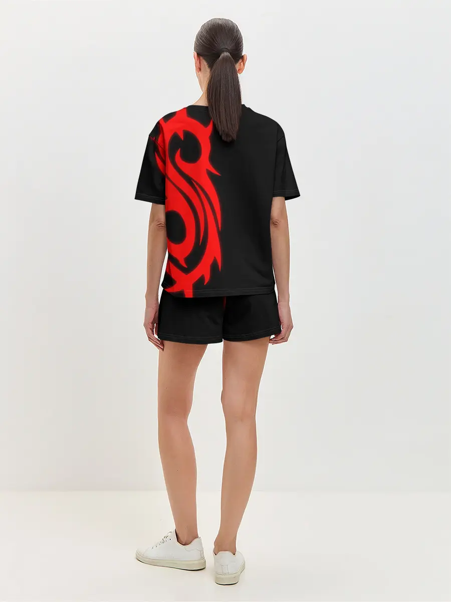 Женская пижама с шортами / Slipknot