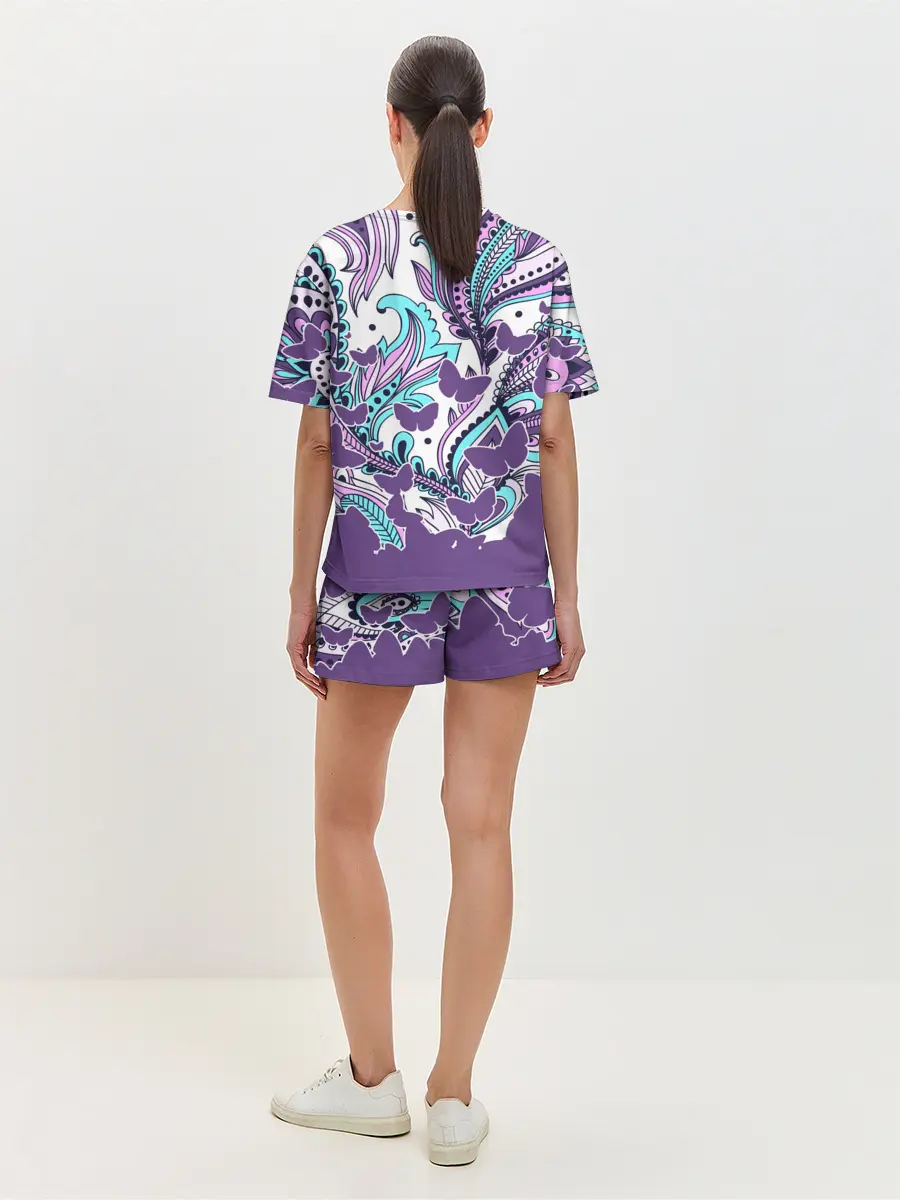 Женская пижама с шортами / BTS