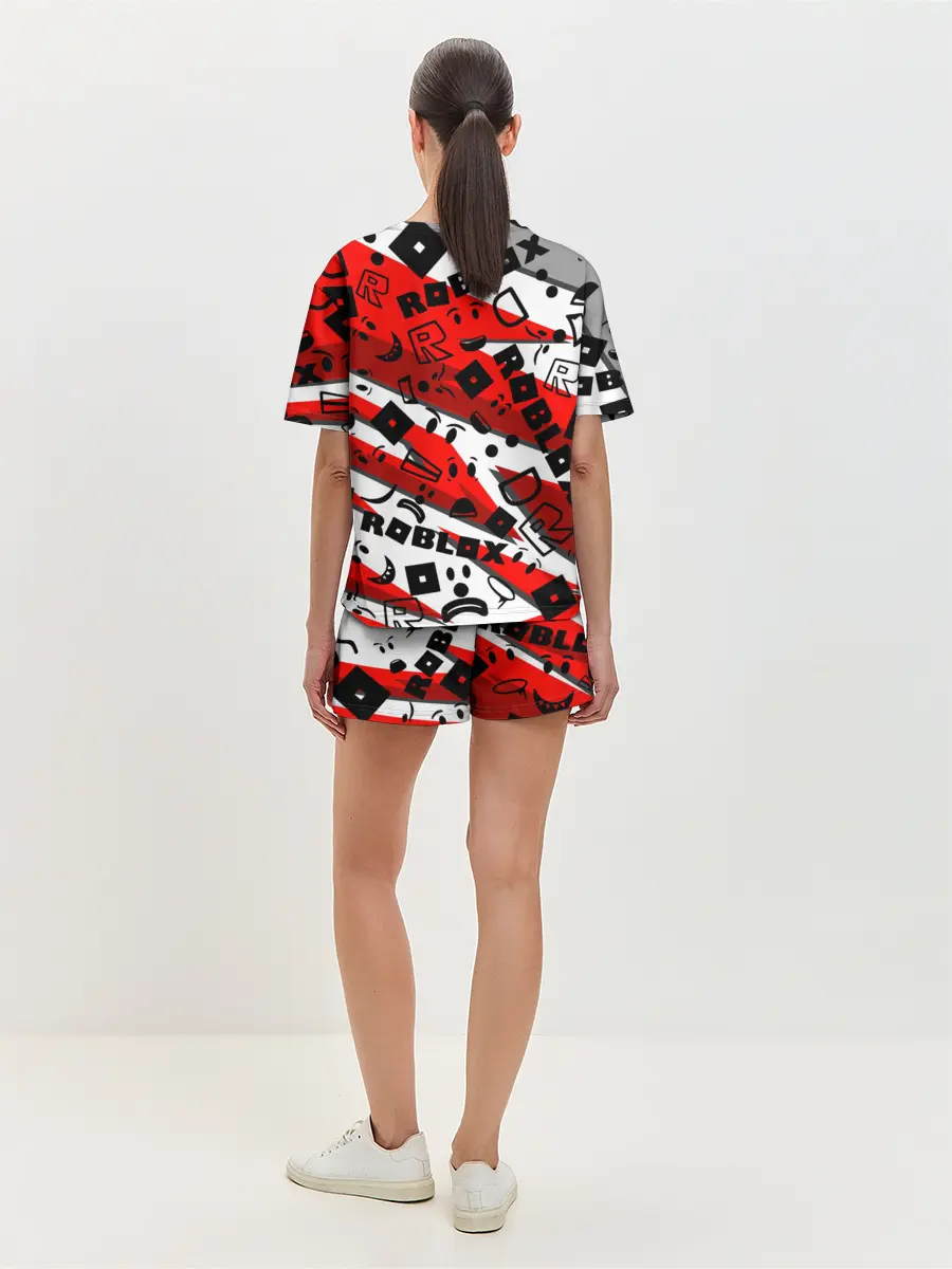 Женская пижама с шортами / Roblox