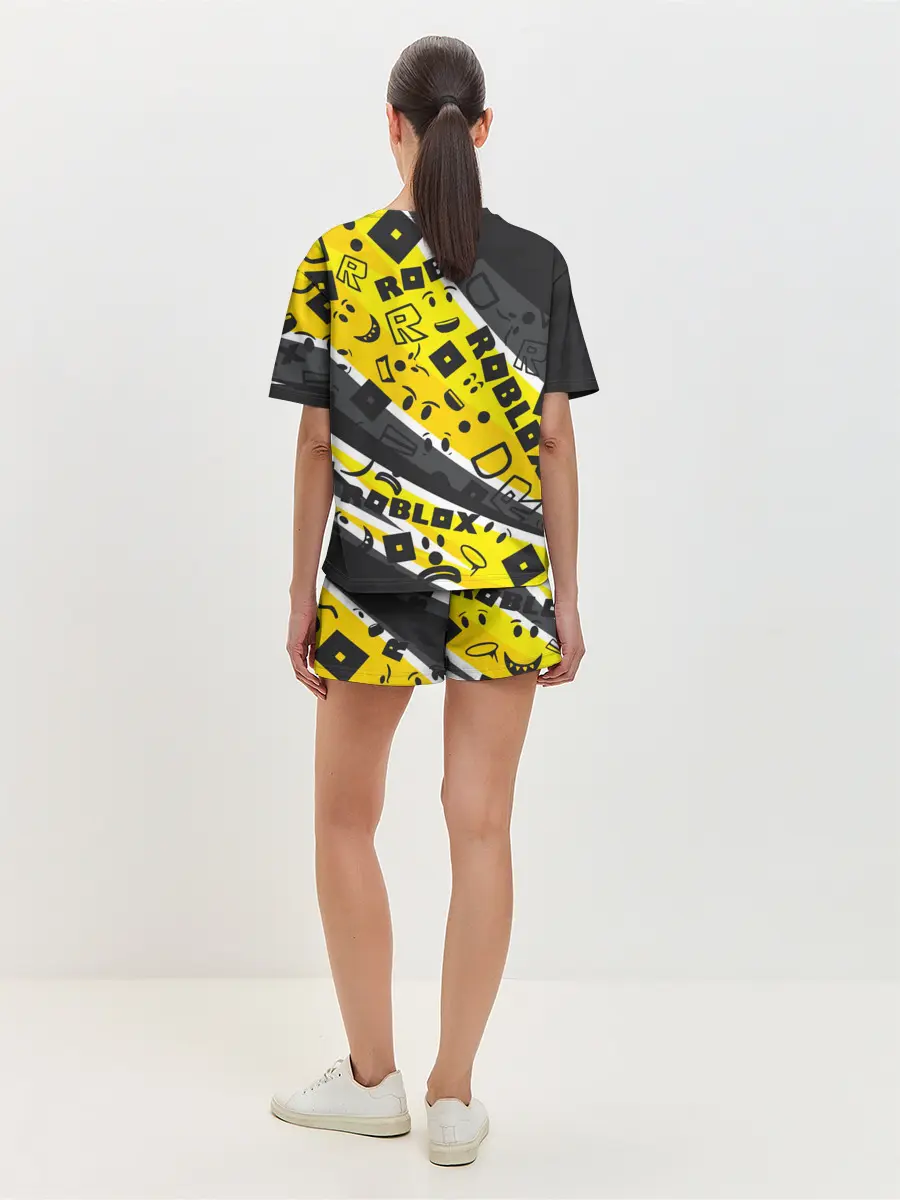 Женская пижама с шортами / Roblox