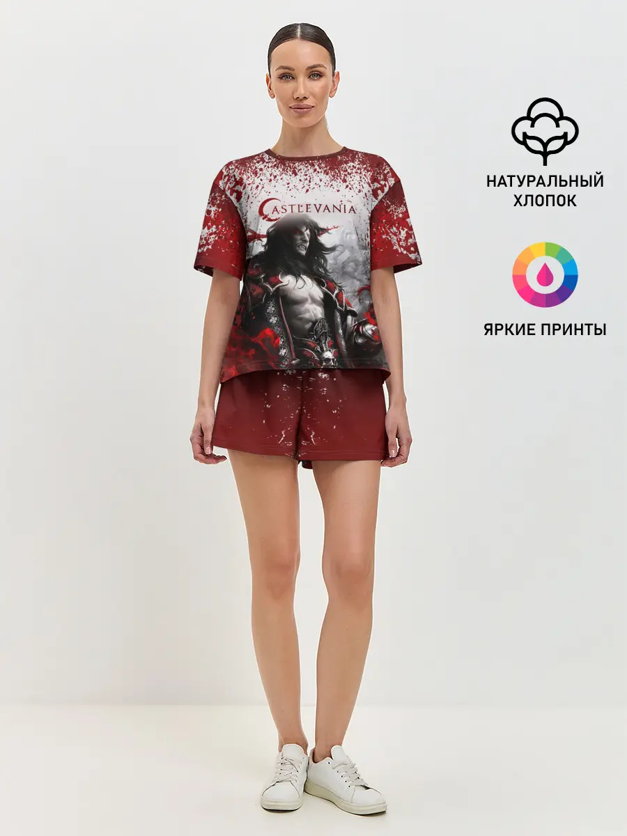 Женская пижама с шортами / Castlevania