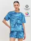 Женская пижама с шортами / Водоворот