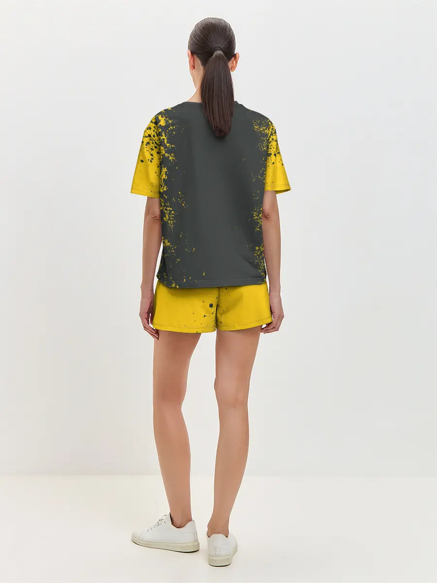 Женская пижама с шортами / Пикачок