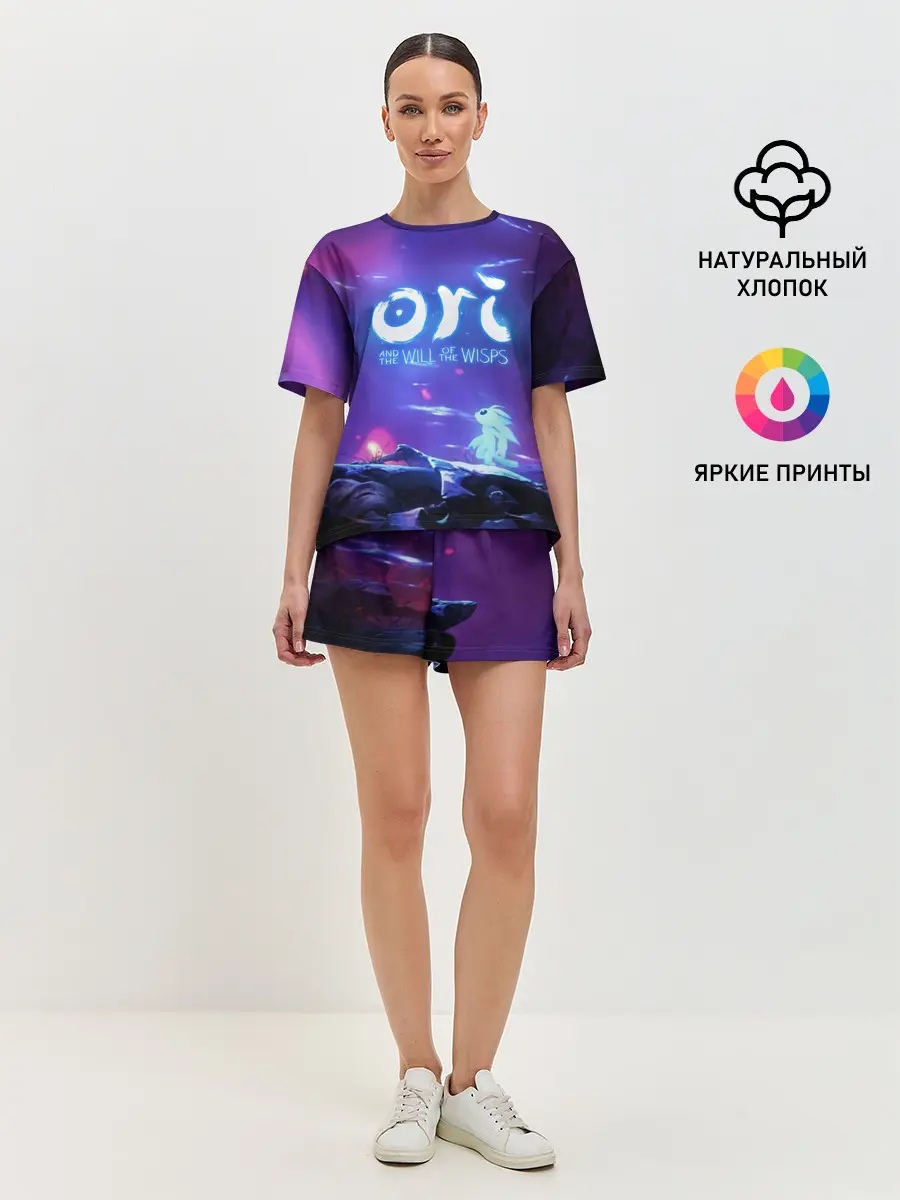 Женская пижама с шортами / Ori and the Will of the Wisps