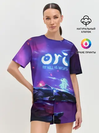 Женская пижама с шортами / Ori and the Will of the Wisps