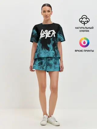 Женская пижама с шортами / Slayer