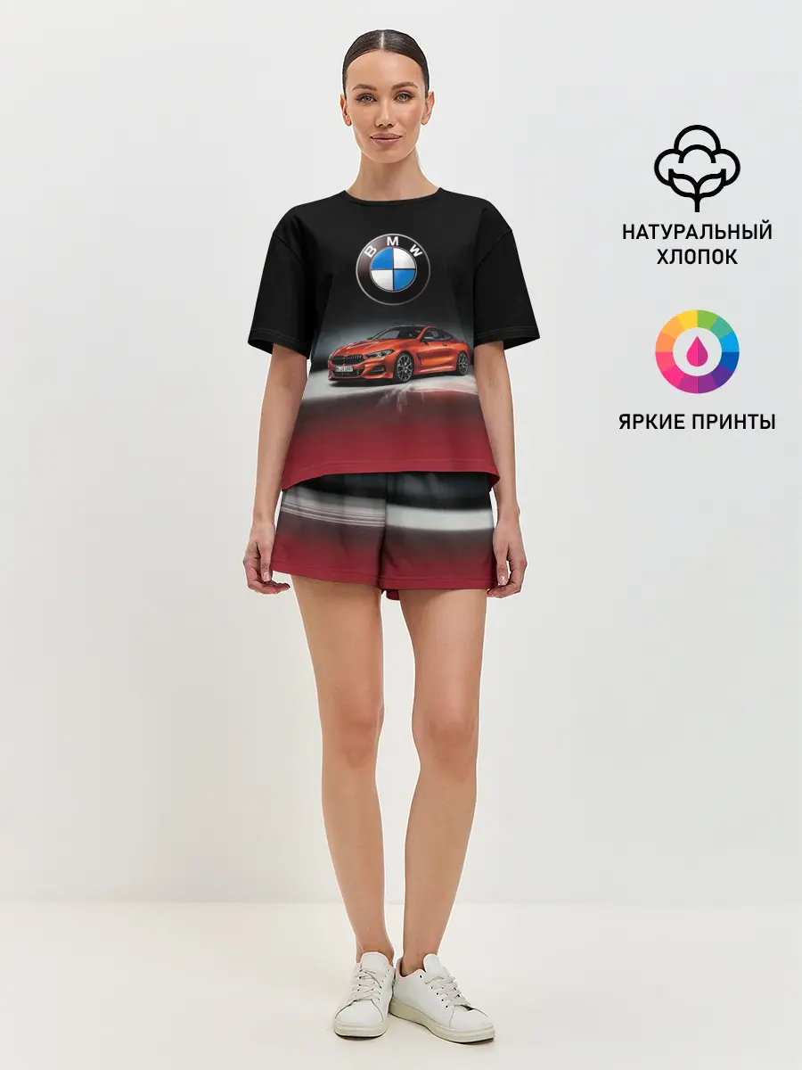 Женская пижама с шортами / BMW