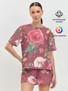 Женская пижама с шортами / rose