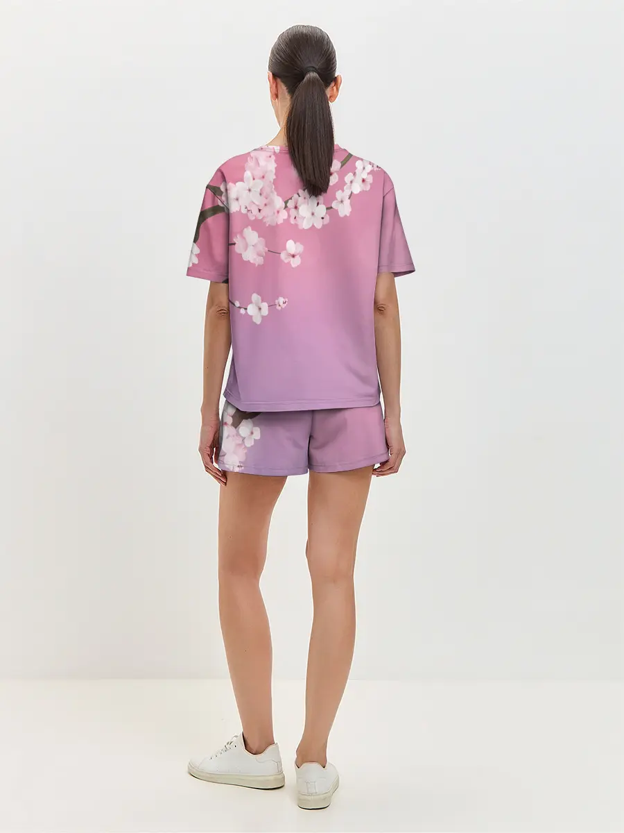 Женская пижама с шортами / САКУРА | SAKURA