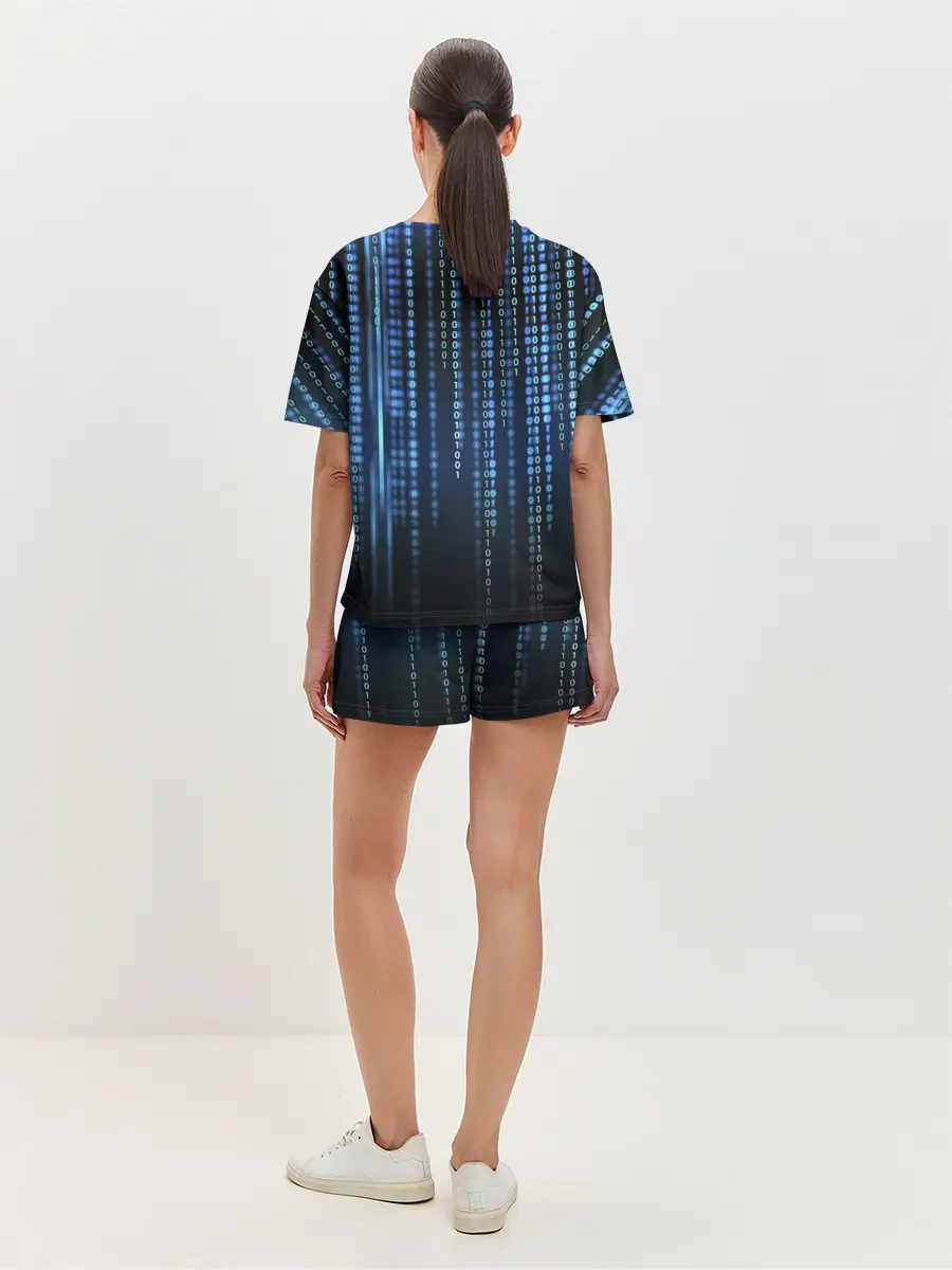 Женская пижама с шортами / Covid-19