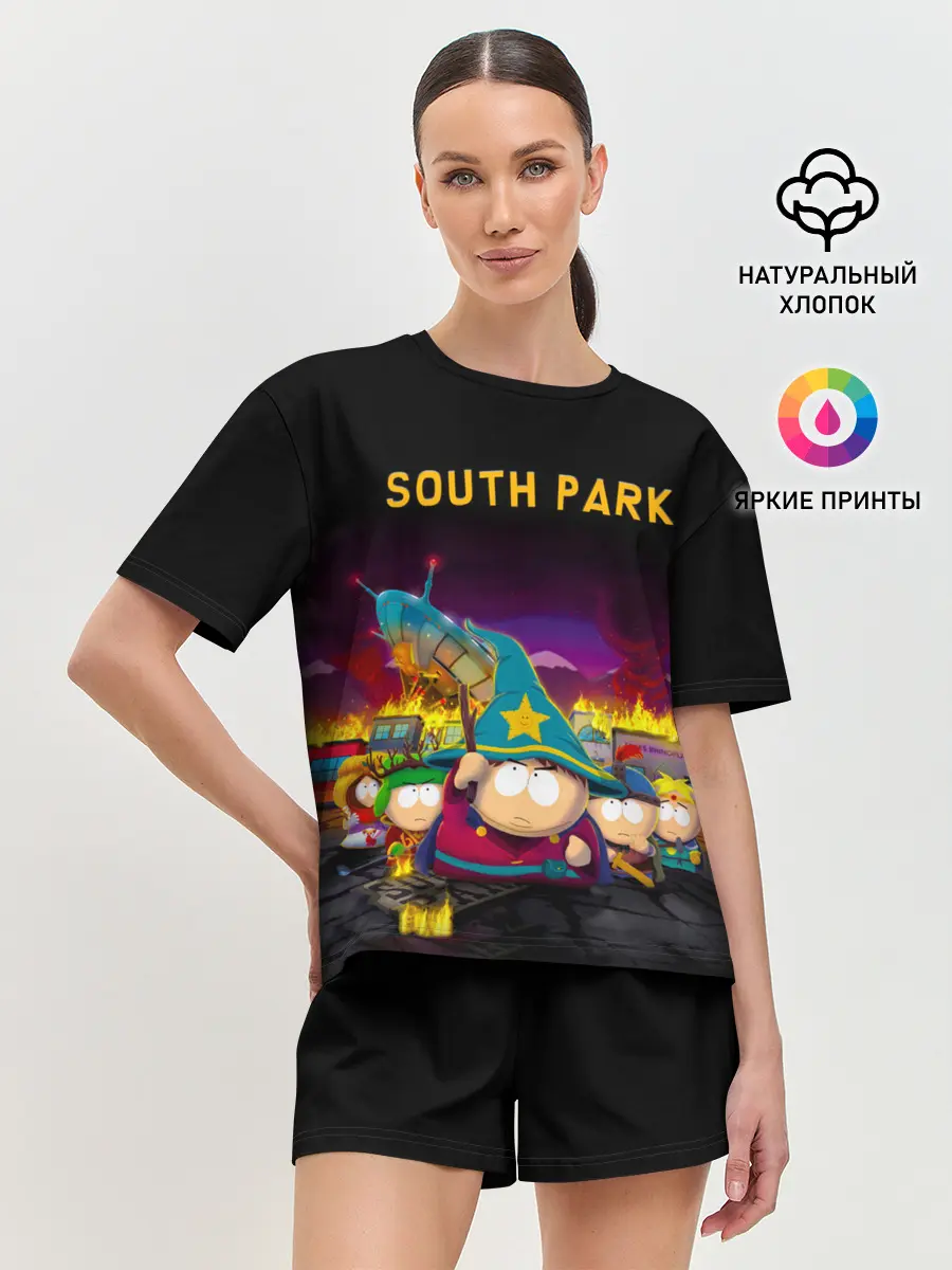 Женская пижама с шортами / Южный Парк