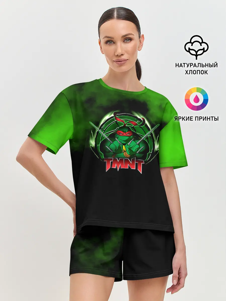 Женская пижама с шортами / TMNT Рафаэль