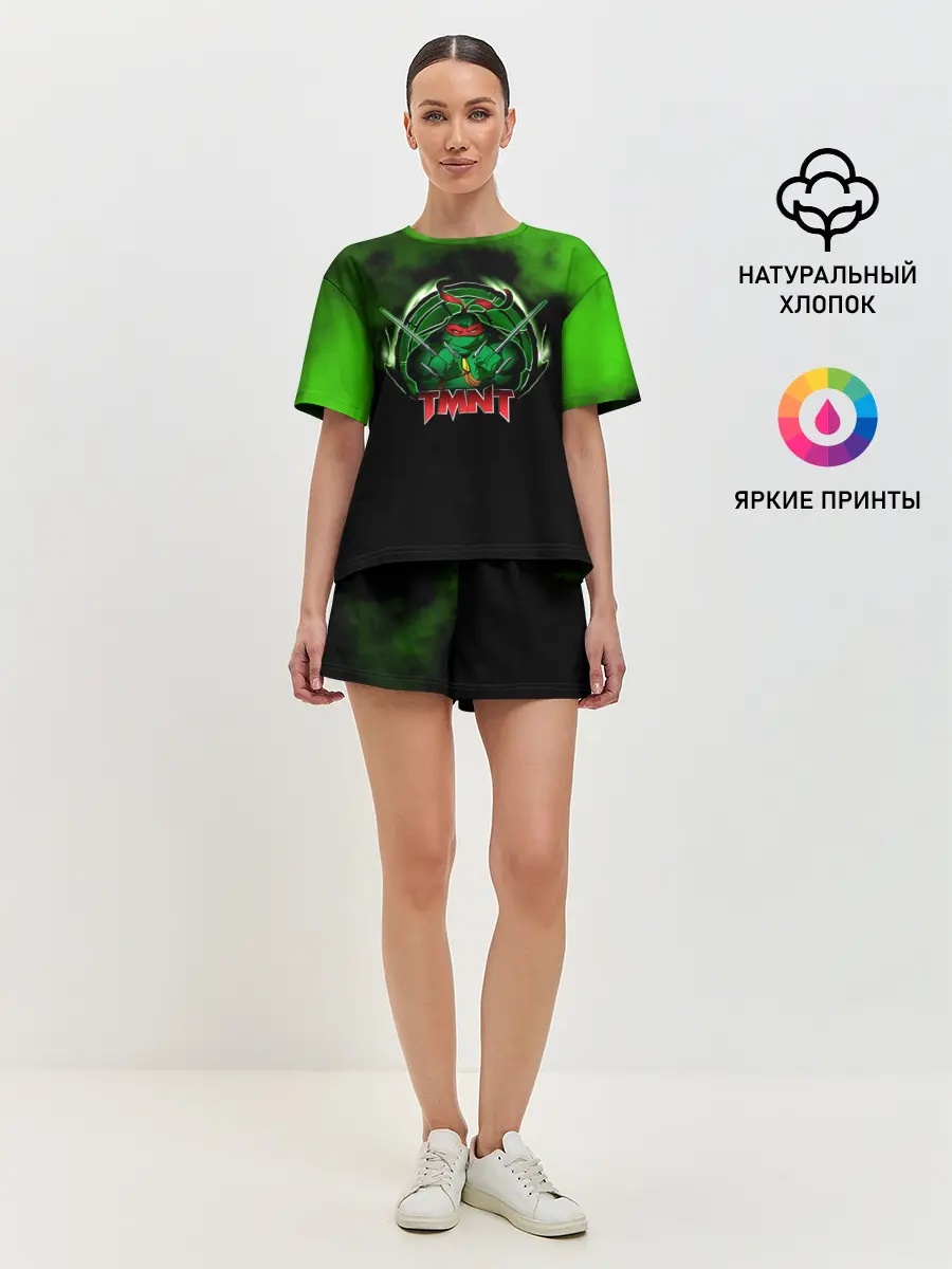 Женская пижама с шортами / TMNT Рафаэль