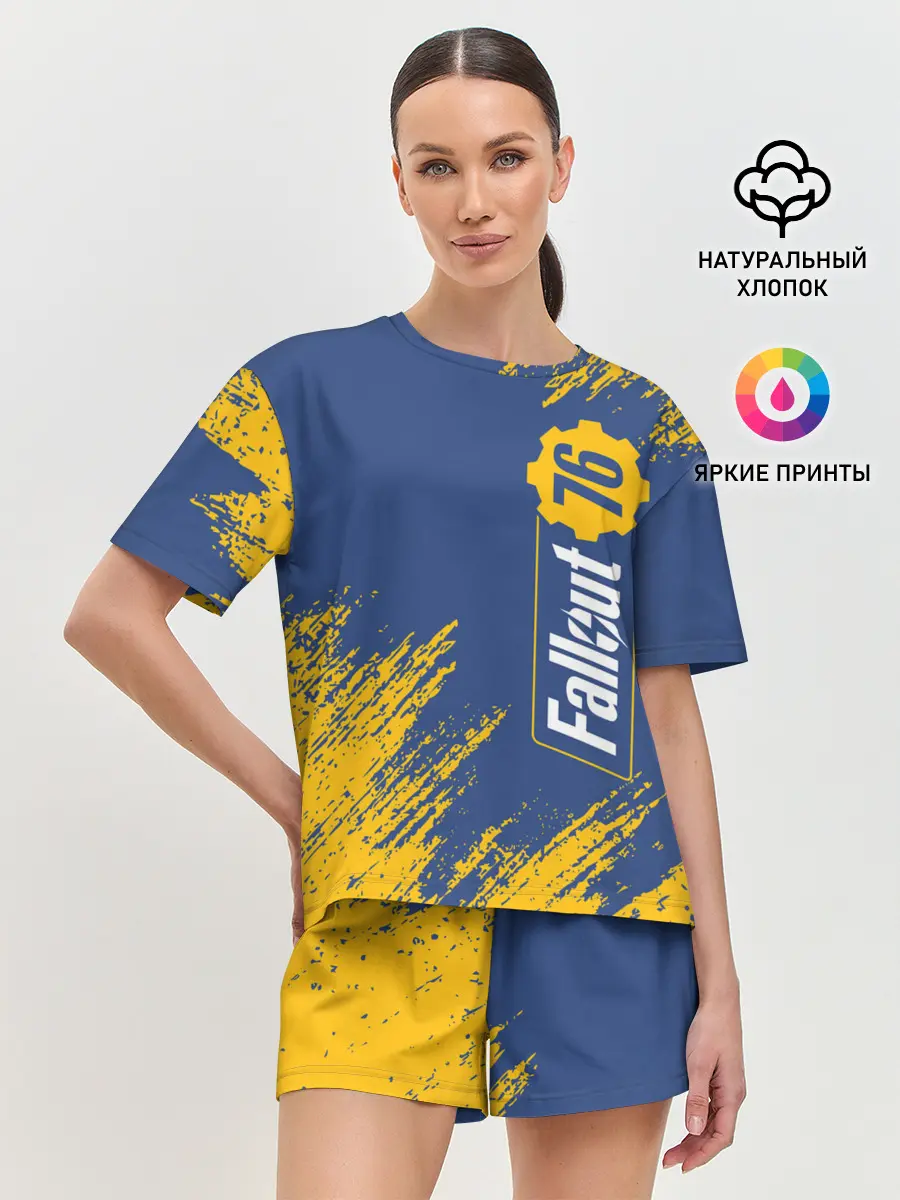 Женская пижама с шортами / FALLOUT_76.