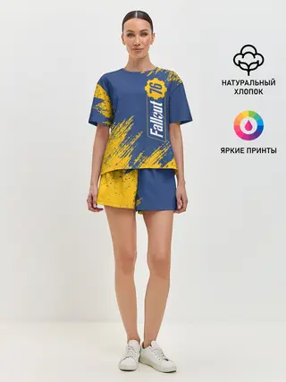 Женская пижама с шортами / FALLOUT_76.