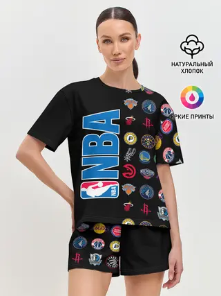 Женская пижама с шортами / NBA